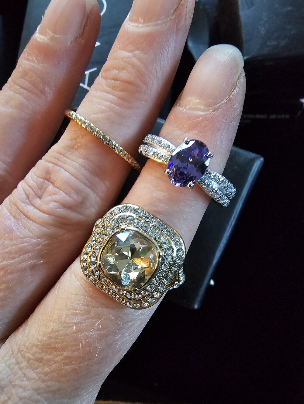 Lot Of Brand New Avon Rings Size 6